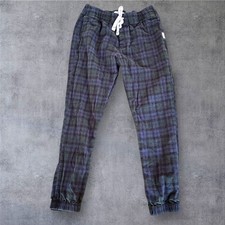 Abercrombie & Fitch A&F Plaid Flannel Pajama Pants Joggers Multicolor Size L