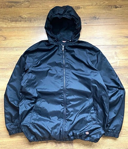 Dickies black hooded full - dickies, zip