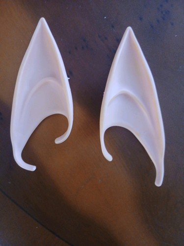 Latex elf pointed ears - latex, pixie