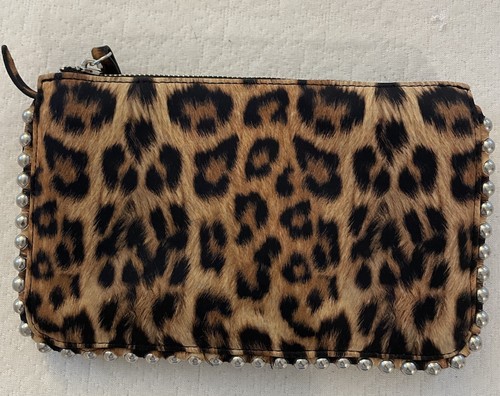 Zara leopard print clutch - leopard,