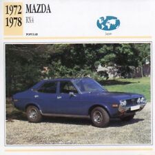 1972-1978 MAZDA RX4 Classic Car Photograph / Information Maxi Card