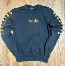 Trapstar it’s a secret black/orange sweatshirt |small | same-day-postage