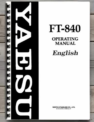 Yaesu 840 operating - yaesu, ft-840