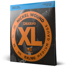 D'Addario EXL160 Nickel Bass