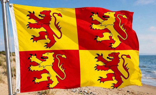 Owain glyndwr welsh flag 3x2 - owain,