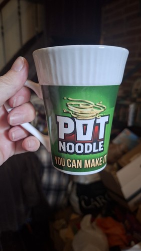 Green pot noodle mug you - mug, 'you