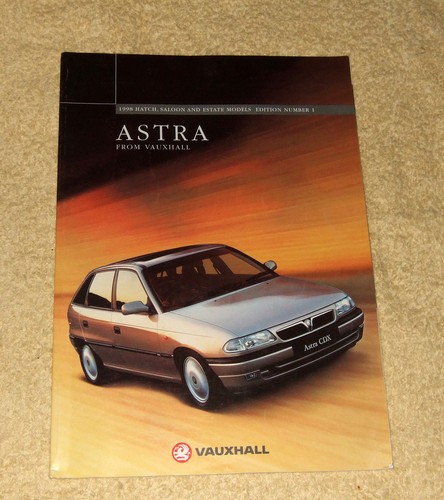 Vauxhall astra mk3 range 1998 - vauxhall,
