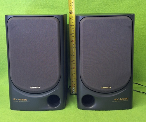 Vintage aiwa n330 speakers - vintage, sx-n330