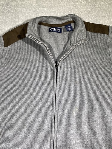Chaps sweater vest - chaps, zip