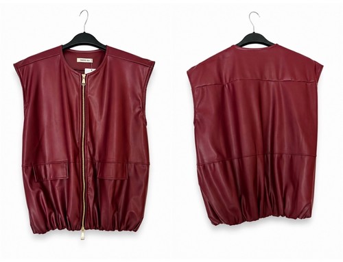 Trois burgundy faux - trois,