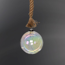 LED Light Up Glass Ball Orb