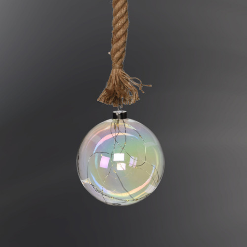 Led light glass ball - up,