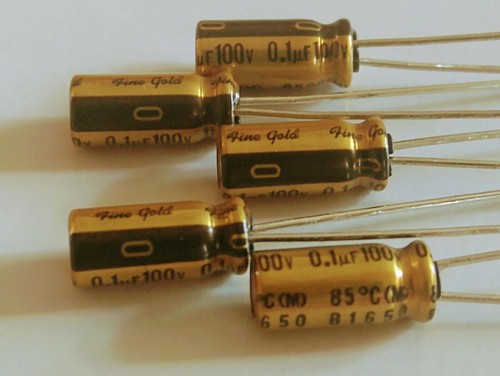 Nichicon ufg 100nf fine - ufg, "fine