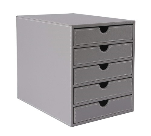 Osco grey faux - leather, 5