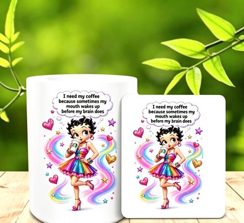 Betty boop mug - betty, set
