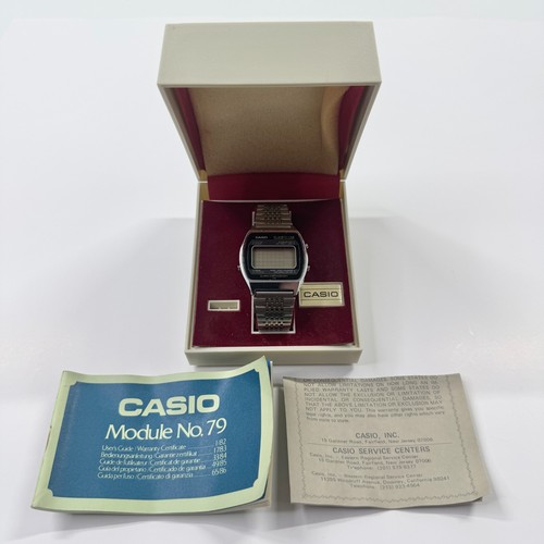 Vintage casio 79qs - vintage, calendar