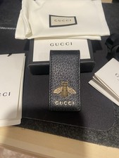Gucci Money Bill Clip Gold Bee
