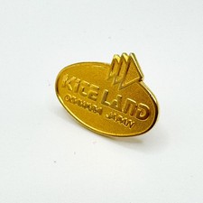 Vintage Kite Land Odawara Japan Metal Pin Badge Brooch Lapel Advertising Promo