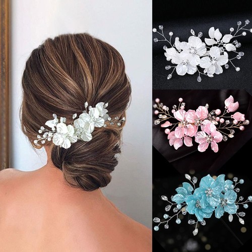 Elegant bridal hair - hair, clips