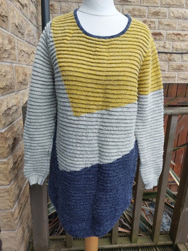 Ladies knitted jumper nina - knitted,