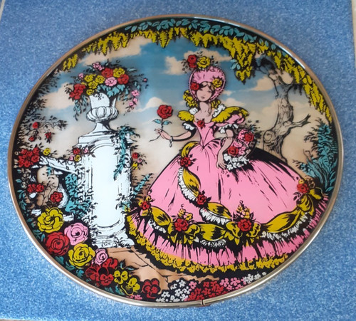 Vintage crinoline lady wall - lady,