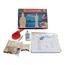 Matchitecture Big Ben Matchstick Kit 1/160 Scale - New Other Unused