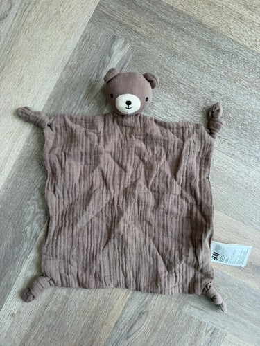 Brown teddy bear muslin - h&m,