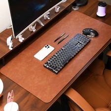 Waterproof leather desk pad - waterproof,