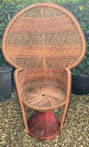 Vintage bohemian wicker - vintage,