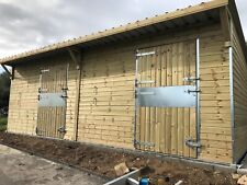 '12 x 24'  DOUBLE STABLE