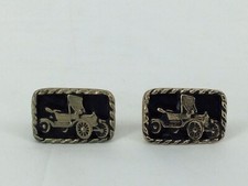 Vintage Cufflinks Gold Tone