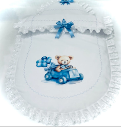 Pram quilt and pillow - pram,