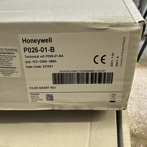 Honeywell galaxy smart rio - honeywell,