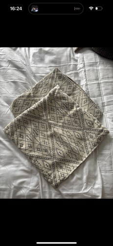 Argyle boucle cushion cover - boucle,