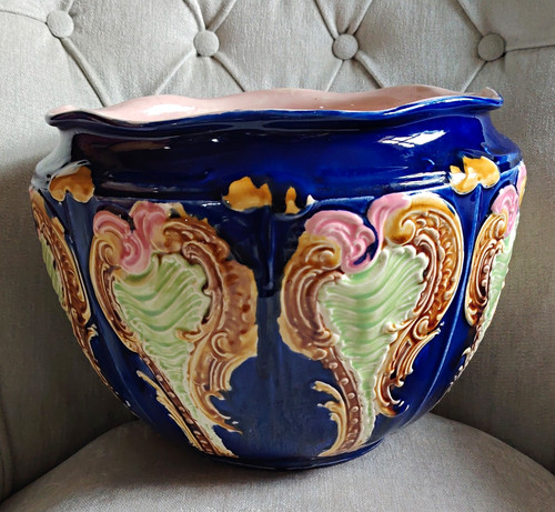 Antique large majolica - antique,