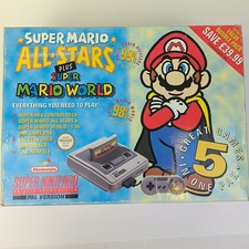 SNES Console Super Mario
