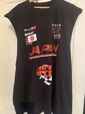 drop armhole tank  plus size 5Xl Moto japan speedway (small Defect On The Back )