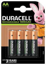 4 x Duracell AA Rechargeable