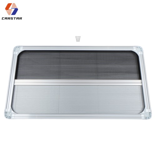 Grey motorhome blind - motorhome, flyscreen