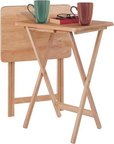 Set folding wooden - of, side