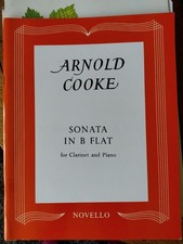 Arnold Cooke. Sonata In Bb For