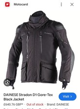 dainese stradon gortex jacket premium motorcycle kit