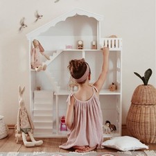 Large White Doll House Kids
