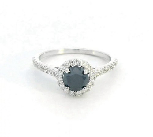 18ct white gold - gold,, 0.67ct