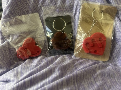 Handmade large resin - resin, keyring