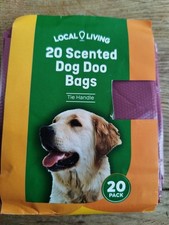 1x Doggie Doo Bags Tie Handles