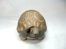 Studio Pottery Tortoise Turtle Money Box Piggy Bank Ceramic Collectable