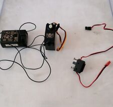 Vintage hitec hp2rnb receiver and 1 aristo craft 402x hitec servo and 1 switch