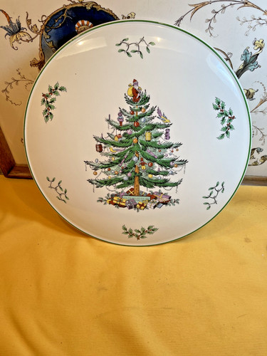 Spode christmas tree flat - spode,
