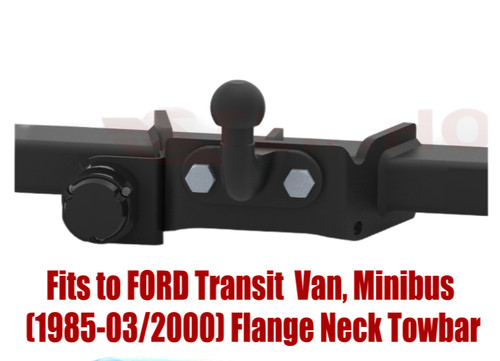 Flange neck tow bar for - flange, ford